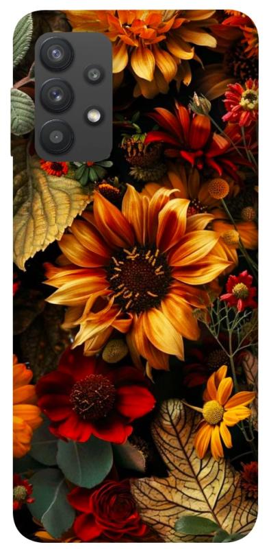 Чехол itsPrint Autumn vibe для Samsung Galaxy A32 (A325F) 4G, цветы, купить оптом с доставкой