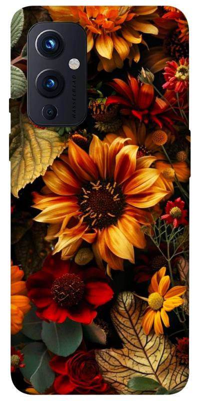 Чехол itsPrint Autumn vibe для OnePlus 9, цветы, купить оптом с доставкой
