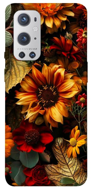 Чехол itsPrint Autumn vibe для OnePlus 9 Pro, цветы, купить оптом с доставкой
