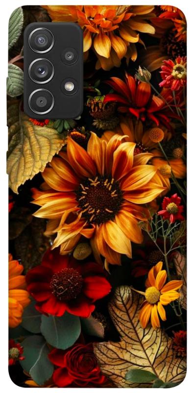 Чехол itsPrint Autumn vibe для Samsung Galaxy A52 4G / A52 5G, цветы, купить оптом с доставкой