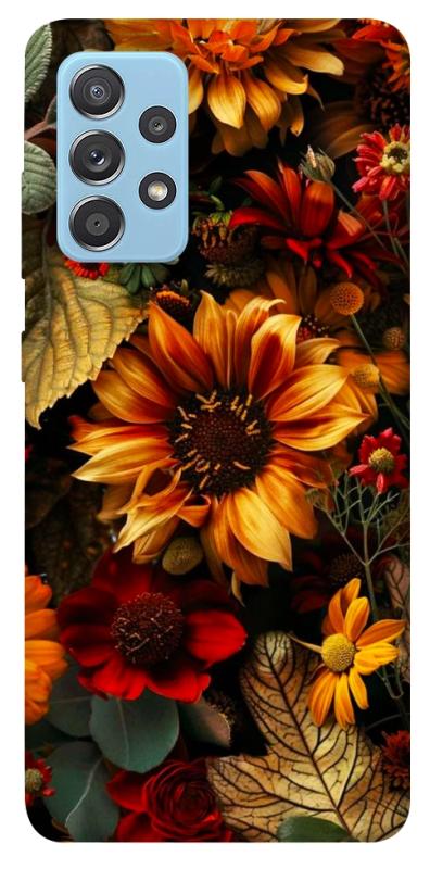 Чехол itsPrint Autumn vibe для Samsung Galaxy A52 4G / A52 5G, цветы, купить оптом с доставкой