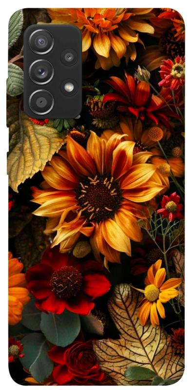 Чехол itsPrint Autumn vibe для Samsung Galaxy A72 4G / A72 5G, цветы, купить оптом с доставкой