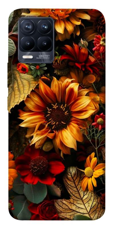 Чохол itsPrint Autumn vibe для Realme 8, квіти, купити оптом з доставкою