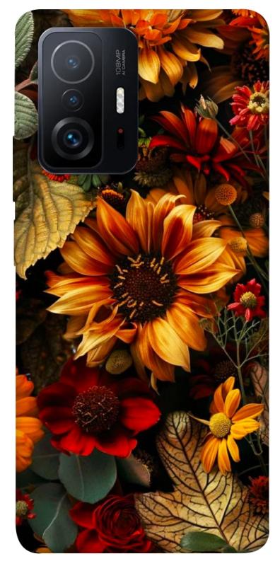 Чехол itsPrint Autumn vibe для Xiaomi 11T / 11T Pro, цветы, купить оптом с доставкой