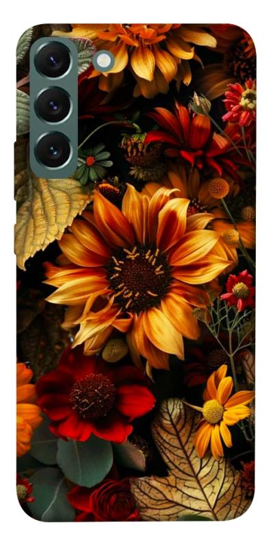 Чехол itsPrint Autumn vibe для Samsung Galaxy S22+, цветы, купить оптом с доставкой