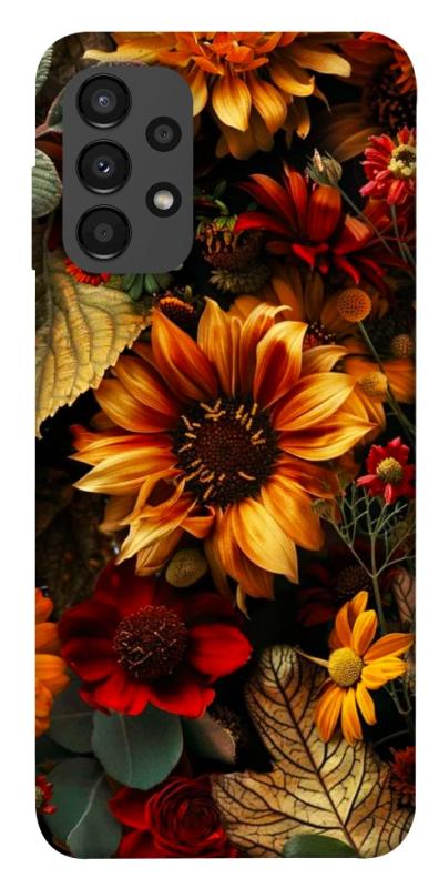 Чехол itsPrint Autumn vibe для Samsung Galaxy A13 4G, цветы, купить оптом с доставкой