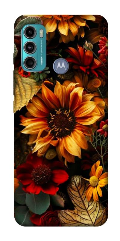 Чохол itsPrint Autumn vibe для Motorola Moto G60, квіти, купити оптом з доставкою