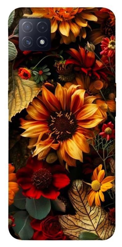 Чохол itsPrint Autumn vibe для Oppo A72 5G / A73 5G, квіти, купити оптом з доставкою