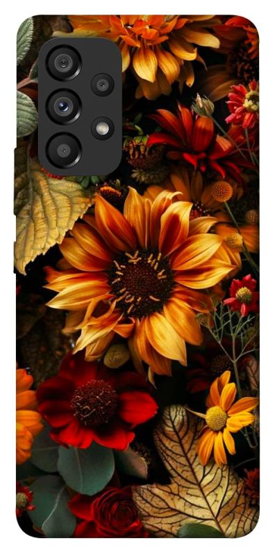 Чехол itsPrint Autumn vibe для Samsung Galaxy A53 5G, цветы, купить оптом с доставкой