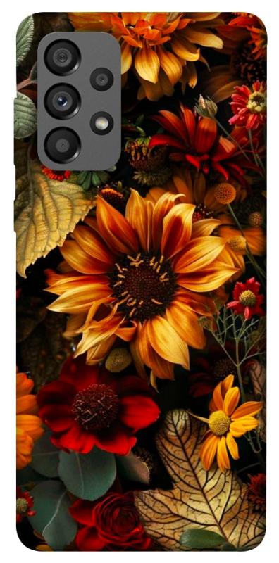 Чехол itsPrint Autumn vibe для Samsung Galaxy A73 5G, цветы, купить оптом с доставкой