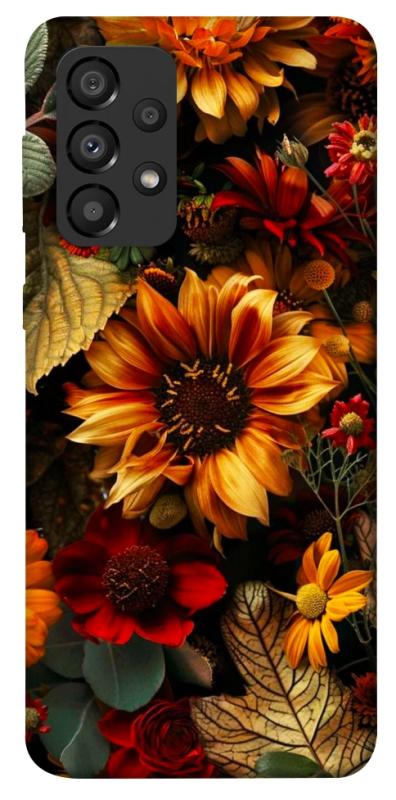 Чехол itsPrint Autumn vibe для Samsung Galaxy A33 5G, цветы, купить оптом с доставкой