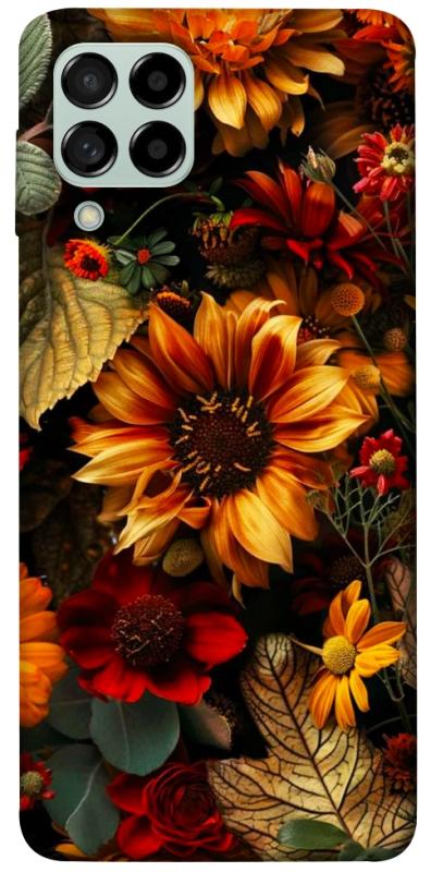 Чехол itsPrint Autumn vibe для Samsung Galaxy M53 5G, цветы, купить оптом с доставкой