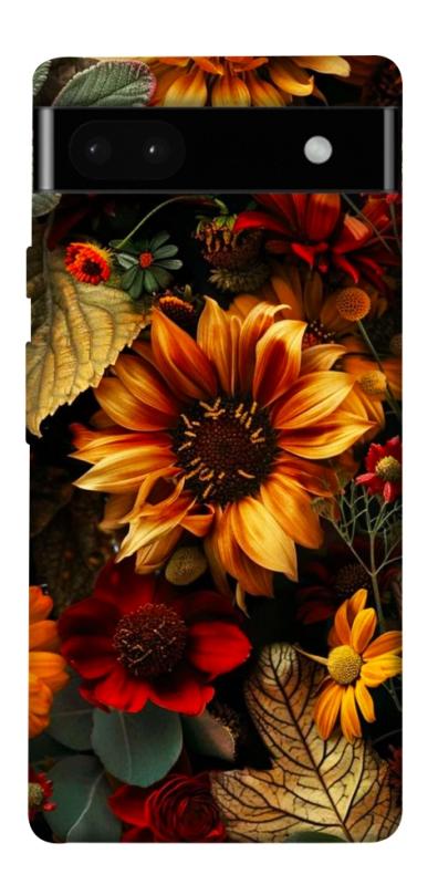 Чехол itsPrint Autumn vibe для Google Pixel 6a, цветы, купить оптом с доставкой