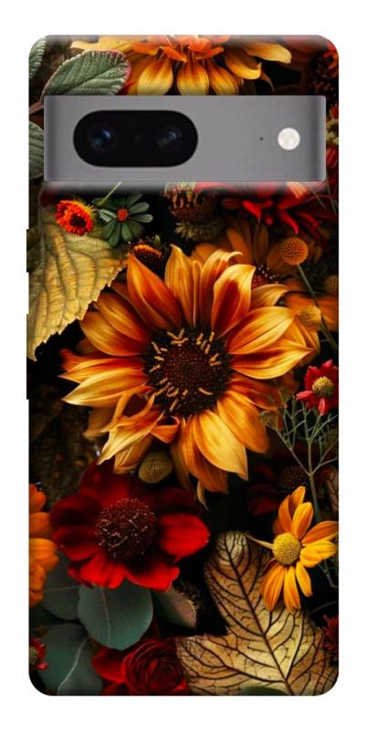 Чехол itsPrint Autumn vibe для Google Pixel 7, цветы, купить оптом с доставкой