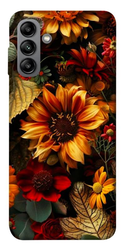 Чехол itsPrint Autumn vibe для Samsung Galaxy A04s, цветы, купить оптом с доставкой