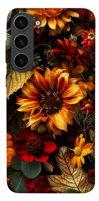 Чехол itsPrint Autumn vibe для Samsung Galaxy S23, цветы, купить оптом с доставкой
