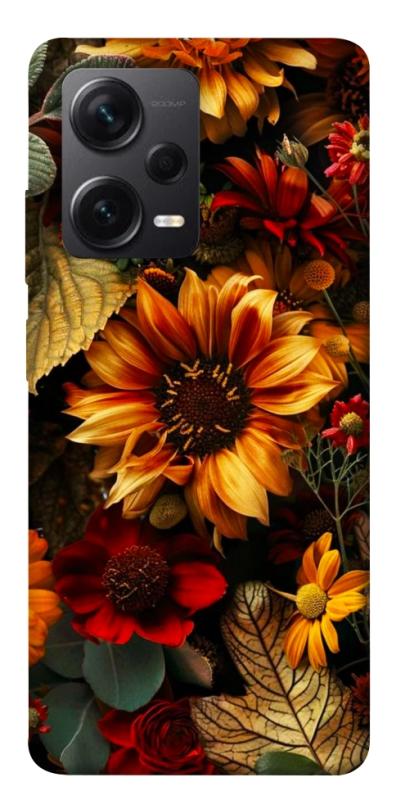 Чохол itsPrint Autumn vibe для Xiaomi Redmi Note 12 Pro+ 5G, квіти, купити оптом з доставкою