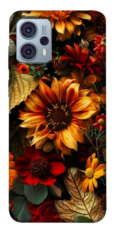 Чехол itsPrint Autumn vibe для Motorola Moto G23, цветы, купить оптом с доставкой