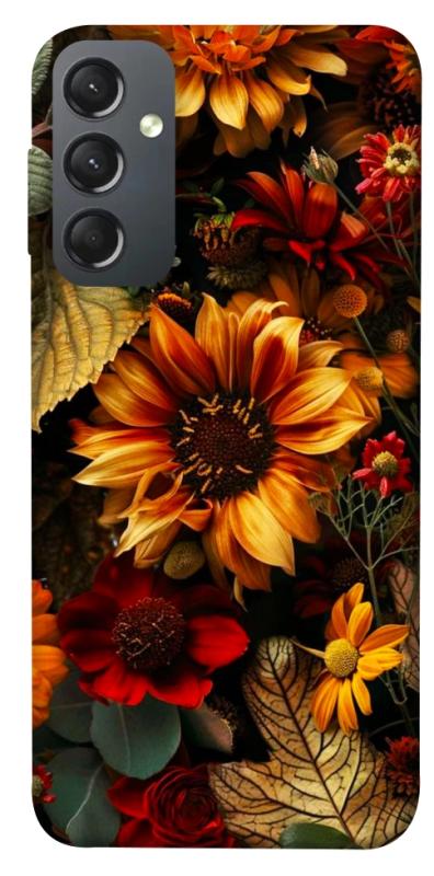 Чехол itsPrint Autumn vibe для Samsung Galaxy A24 4G, цветы, купить оптом с доставкой