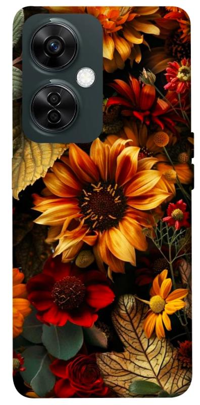 Чехол itsPrint Autumn vibe для OnePlus Nord CE 3 Lite, цветы, купить оптом с доставкой