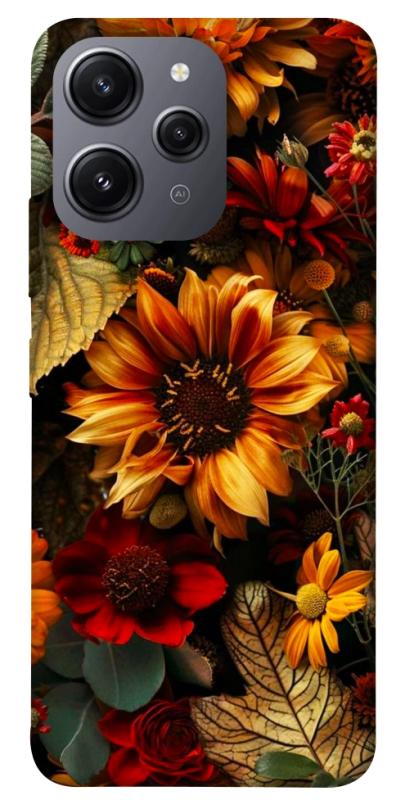 Чехол itsPrint Autumn vibe для Xiaomi Redmi 12, цветы, купить оптом с доставкой