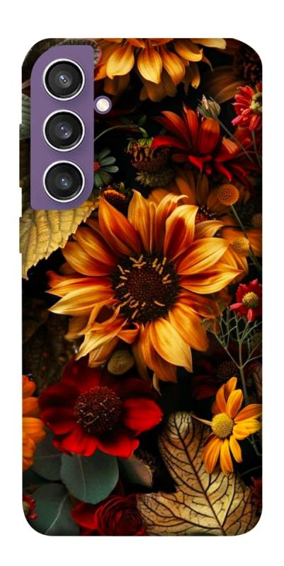 Чехол itsPrint Autumn vibe для Samsung Galaxy S23 FE, цветы, купить оптом с доставкой
