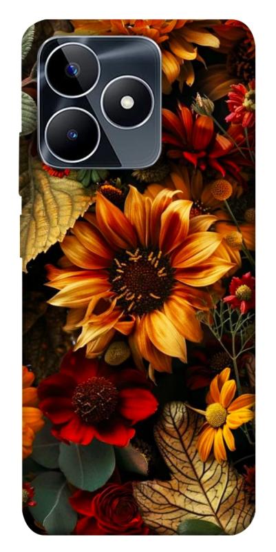 Чохол itsPrint Autumn vibe для Realme C53, квіти, купити оптом з доставкою