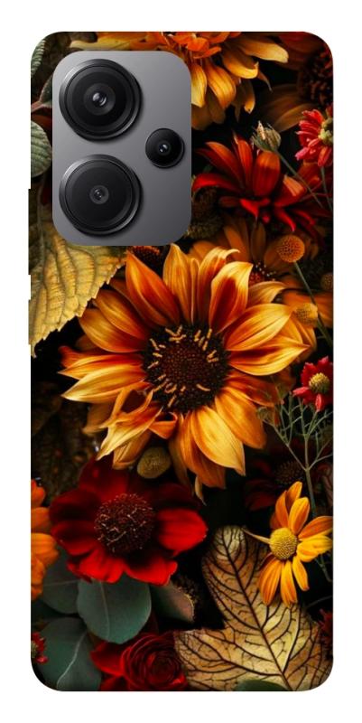 Чехол itsPrint Autumn vibe для Xiaomi Redmi Note 13 Pro+, цветы, купить оптом с доставкой