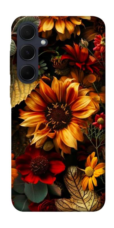 Чехол itsPrint Autumn vibe для Samsung Galaxy A35, цветы, купить оптом с доставкой