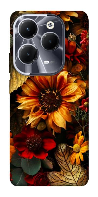 Чохол itsPrint Autumn vibe для Infinix Hot 40, квіти, купити оптом з доставкою