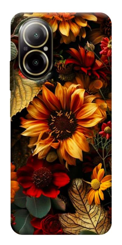 Чехол itsPrint Autumn vibe для Realme C67 4G, цветы, купить оптом с доставкой