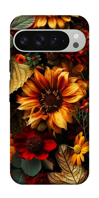 Чехол itsPrint Autumn vibe для Google Pixel 9 Pro XL, цветы, купить оптом с доставкой