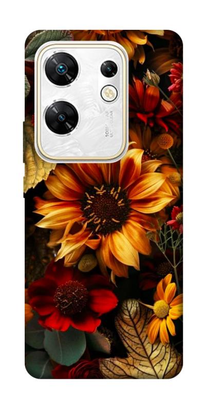 Чехол itsPrint Autumn vibe для Infinix Zero 30 4G, цветы, купить оптом с доставкой