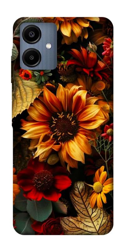 Чехол itsPrint Autumn vibe для Samsung Galaxy A06, цветы, купить оптом с доставкой