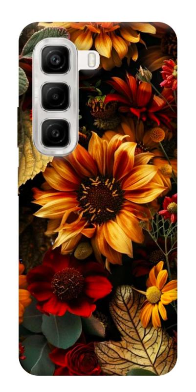 Чехол itsPrint Autumn vibe для Infinix Hot 50 4G, цветы, купить оптом с доставкой