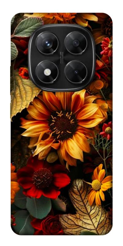 Чехол itsPrint Autumn vibe для Xiaomi Redmi Note 14 Pro 5G, цветы, купить оптом с доставкой