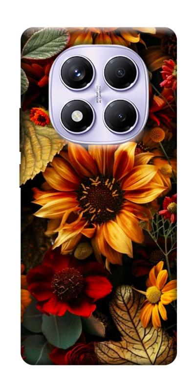 Чехол itsPrint Autumn vibe для Xiaomi Redmi Note 14 Pro 4G, цветы, купить оптом с доставкой