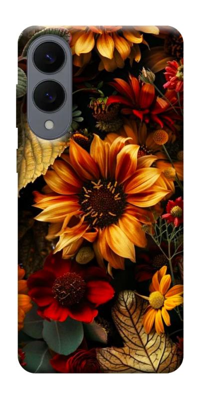 Чехол itsPrint Autumn vibe для Samsung Galaxy S25 Edge, цветы, купить оптом с доставкой