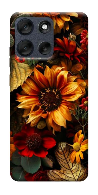 Чехол itsPrint Autumn vibe для Motorola Moto G56 5G, цветы, купить оптом с доставкой