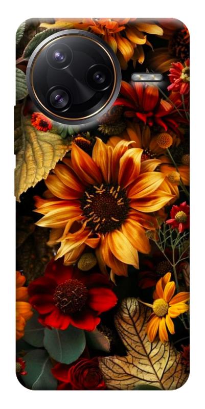 Чехол itsPrint Autumn vibe для Xiaomi Poco F7, цветы, купить оптом с доставкой