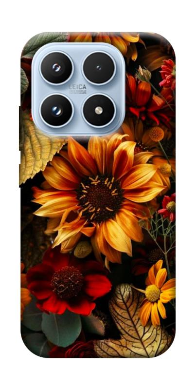 Чехол itsPrint Autumn vibe для Xiaomi 17 Pro, цветы, купить оптом с доставкой