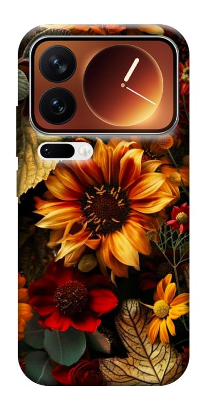 Чехол itsPrint Autumn vibe для Xiaomi 17 Pro Max, цветы, купить оптом с доставкой