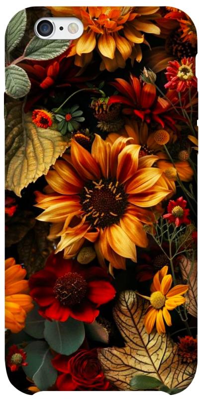 Чехол itsPrint Autumn vibe для Apple iPhone 6/6s (4.7"), цветы, купить оптом с доставкой