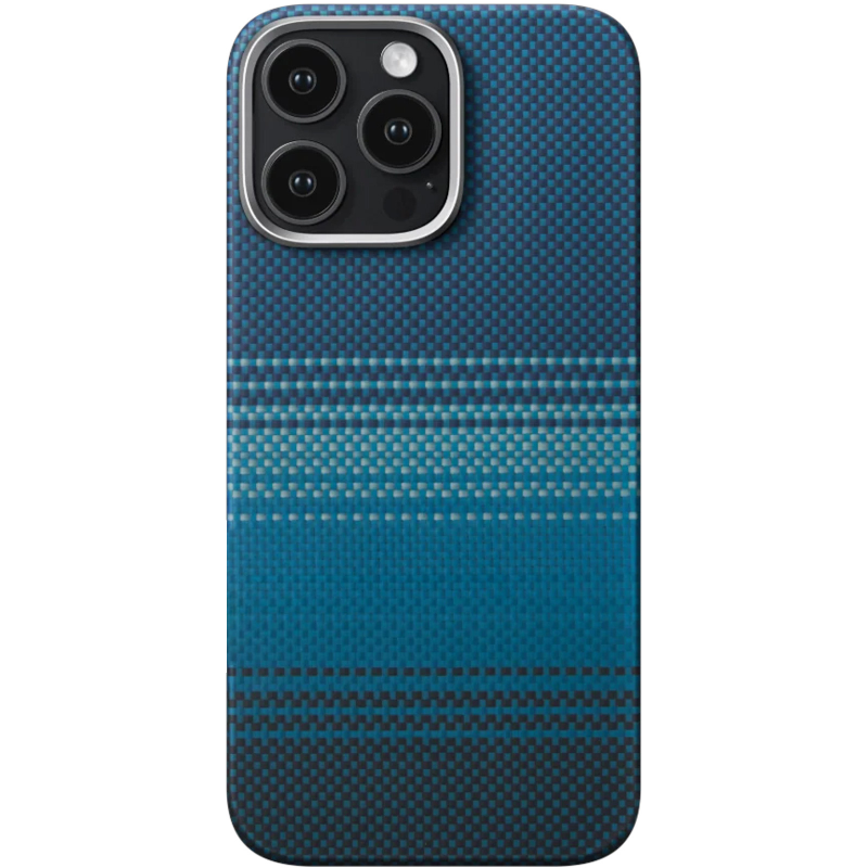 Чохол PC Carbon Protection Slim with Magnetic Fit для Apple iPhone 14 Pro (6.1"), Blue 1, Пластик, купити оптом з доставкою