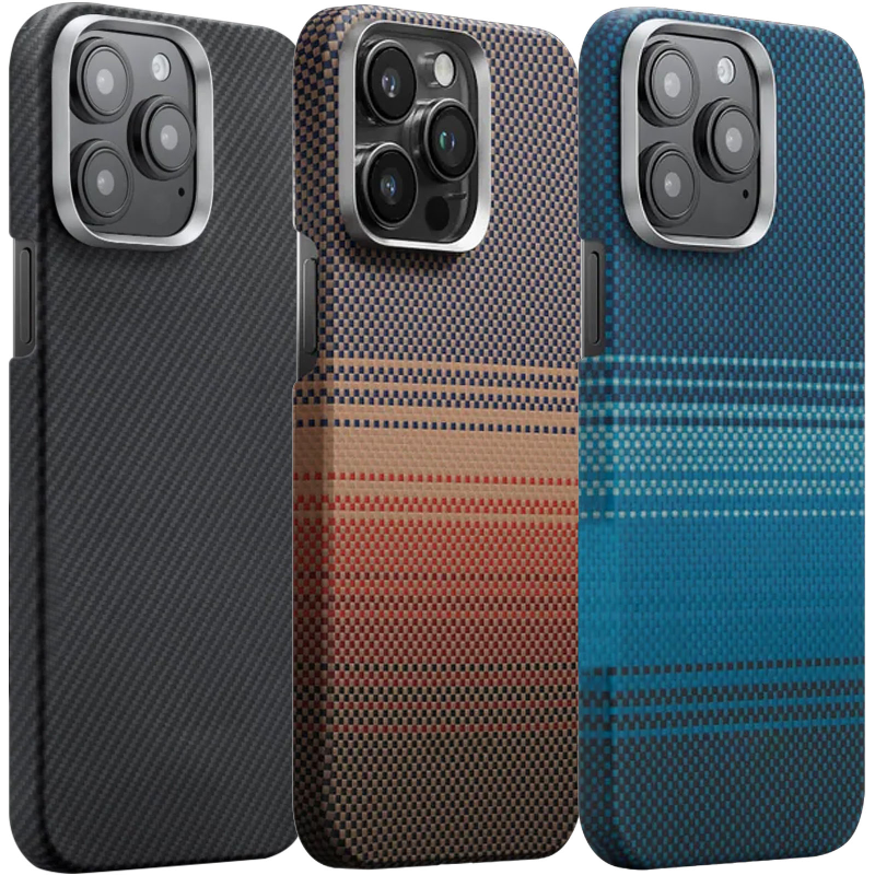 Уцінка Чохол PC Carbon Protection Slim with MagSafe для Apple iPhone 14 Pro (6.1"), Пластик, купити оптом з доставкою