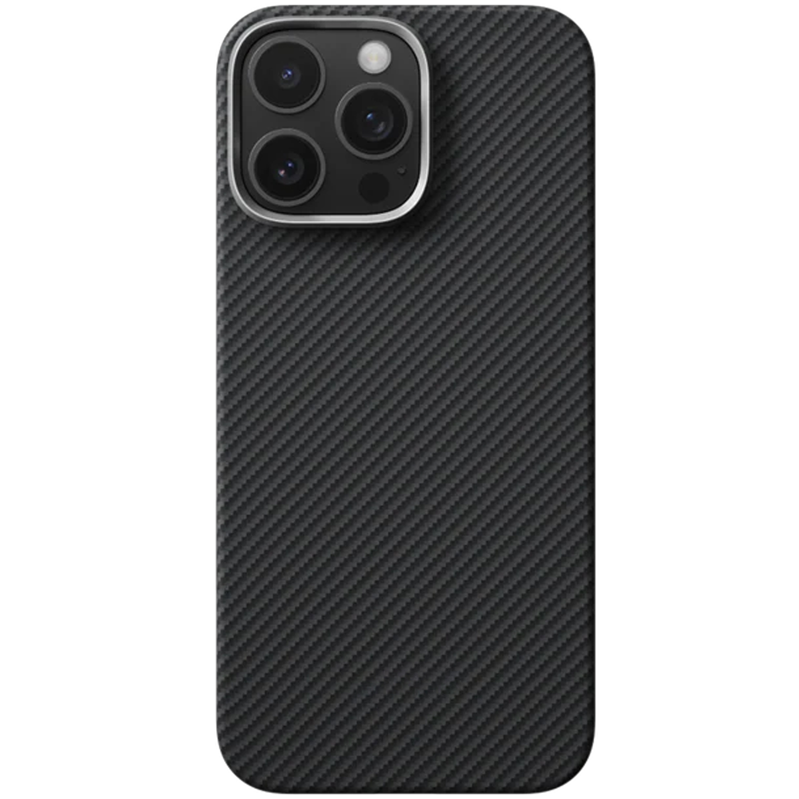 Уцінка Чохол PC Carbon Protection Slim with MagSafe для Apple iPhone 14 Pro (6.1"), М'ята упаковка / Black 1, Пластик, купити оптом з доставкою