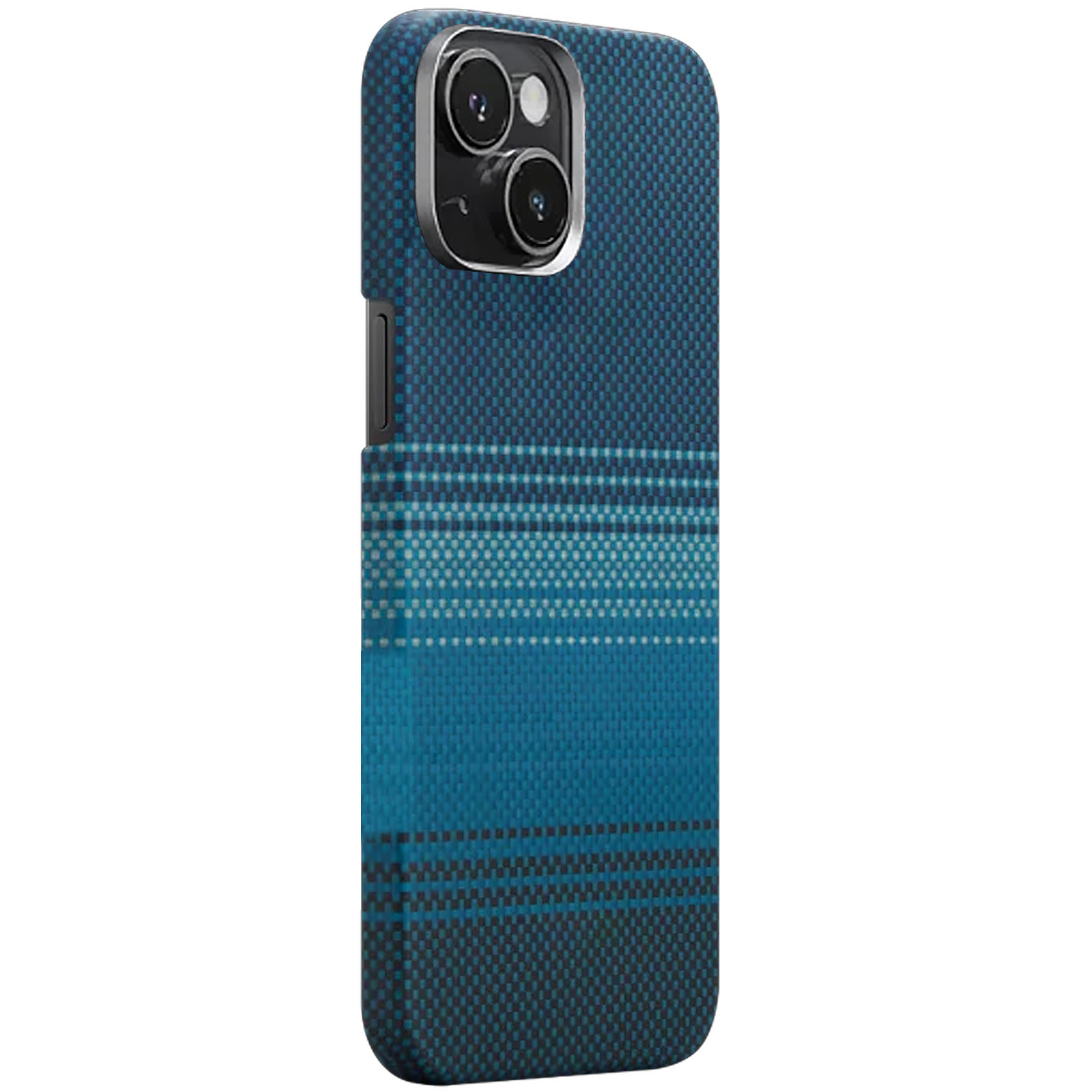 Чохол PC Carbon Protection Slim with MagSafe для Apple iPhone 15 (6.1"), Blue, Пластик, купити оптом з доставкою