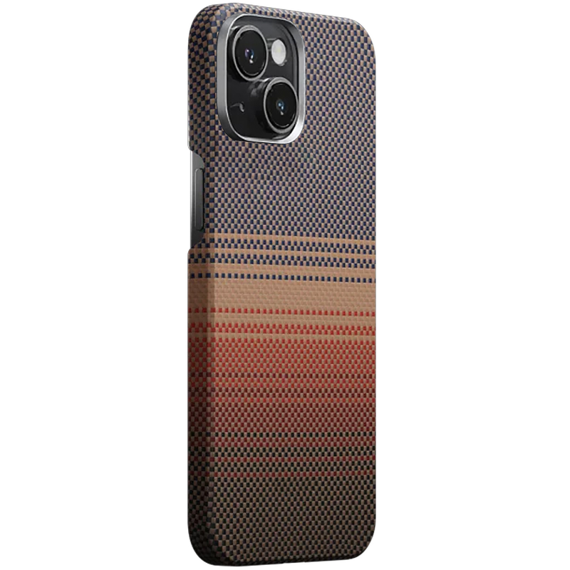 Чохол PC Carbon Protection Slim with MagSafe для Apple iPhone 15 (6.1"), Red, Пластик, купити оптом з доставкою