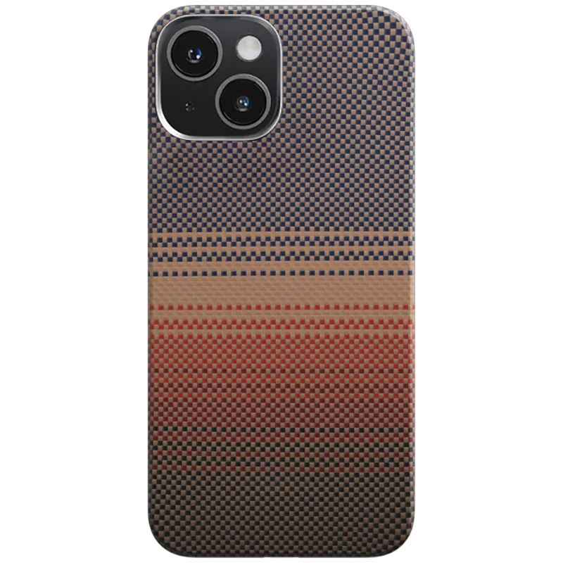 Чохол PC Carbon Protection Slim with MagSafe для Apple iPhone 15 (6.1) на малюнкі №2