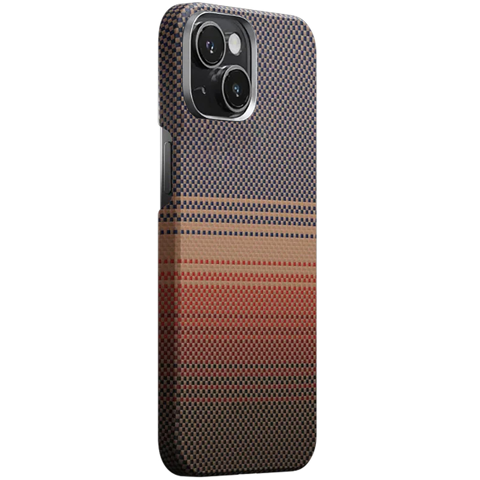 Чохол PC Carbon Protection Slim with MagSafe для Apple iPhone 15 (6.1"), Red, Пластик, купити оптом з доставкою